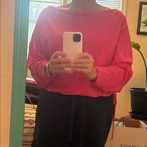 Pink Long Sleeve Top